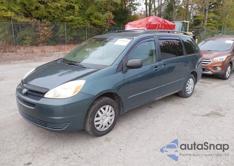 2005 Toyota Sienna Le from USA, damaged, VIN 5TDZA23CX5S383343